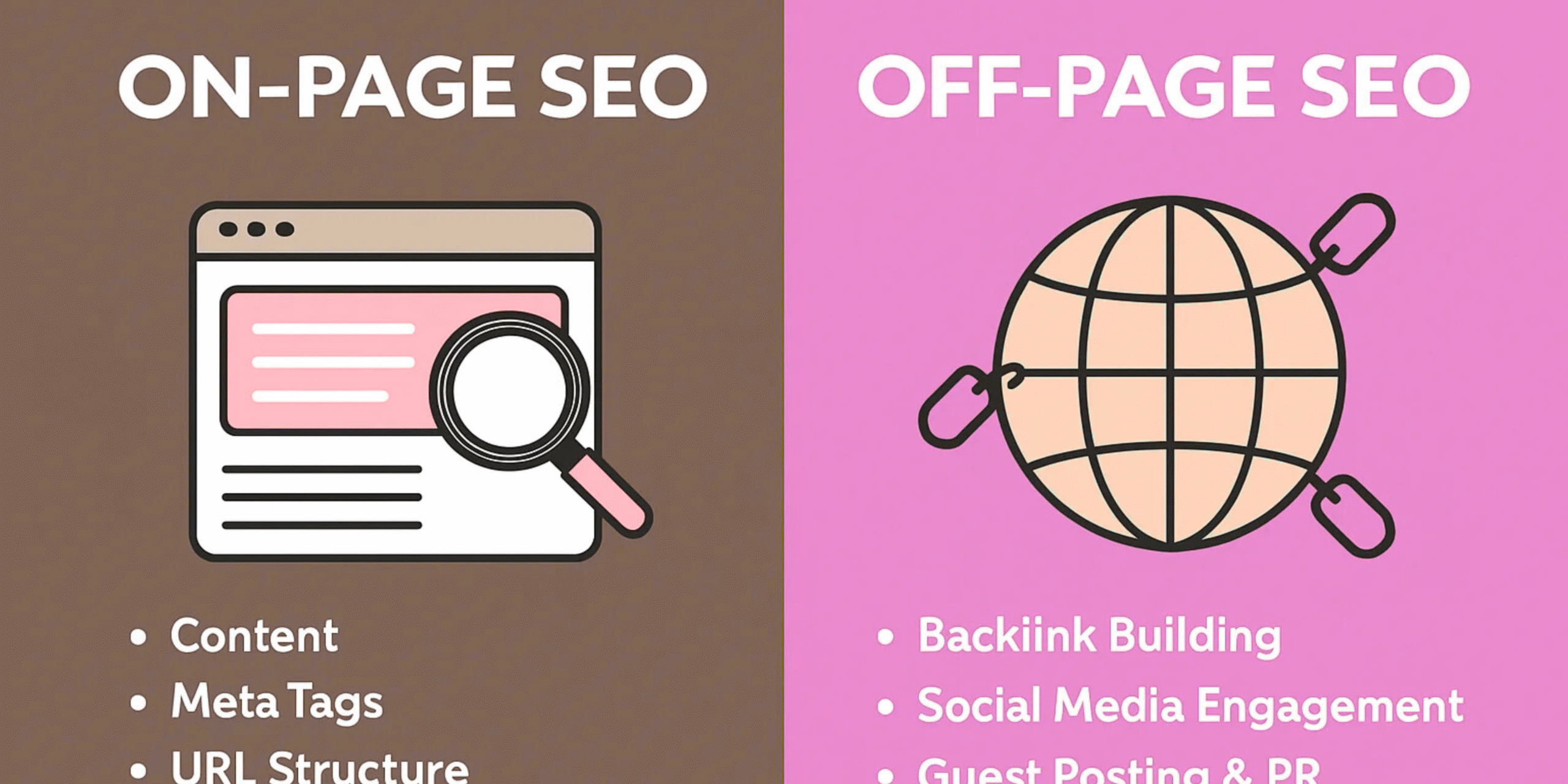On-page SEO vs Off-page SEO